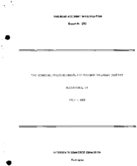 Interstate Commerce Commision Report of the Accident  Investigation Occuring on the RICHMOND FREDERICKSBURG AND POTOMAC ALEXANDRIA VA