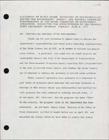 Statement of Brock Adams Secretary of Transportation Before the Environment Energy and Natural Resources Subcommittee of the House Committee on Government Operations Respecting the Effectiveness of the Federal Noise Abatement Program
