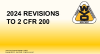 2024 Revisions To 2 CFR 200