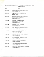 Acting Secretary of Transportation James Busey Speeches December 1991