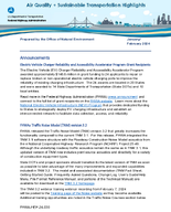 Air Quality  Sustainable Transportation Highlights JanuaryFebruary 2024