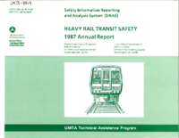 Heavy Rail Transit Safety 1987 Annual Report