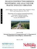 Phased Construction Bridges Monitoring and Analysis for TrafficInduced Vibration