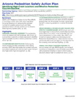 Arizona Pedestrian Safety Action Plan Identifying HighCrash Locations and Effective Pedestrian Countermeasures