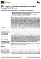 Deep Learning Architectures for SkateboarderPedestrian Surrogate Safety Measures