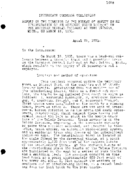 Interstate Commerce Commision Report of the Accident  Investigation Occuring on the MICHIGAN CENTRAL RAILROAD WEST DETROIT MI