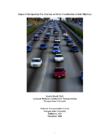 The Role of the Speeding Fine Function on Driver Coordination on State Highways