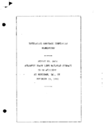 Interstate Commerce Commision Report of the Accident  Investigation Occuring on the ATLANTIC COAST LINE RAILROAD HORTENSE GA