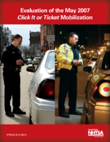 Evaluation of the May 2007 Click It or Ticket Mobilization