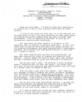 FAA Administrator James B Busey Speeches January 1991