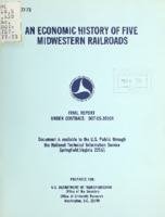 An economic history of five midwestern railroads