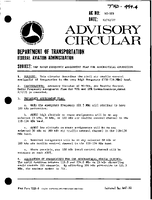 AC 9050B Vhf Radio Frequency Assignment Plan for Aeronautical Operations