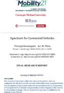 Spectrum for Connected Vehicles