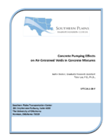 Concrete Pumping Effects on AirEntrained Voids in Concrete Mixtures