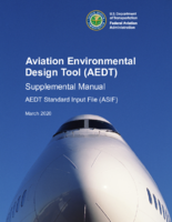 AEDT Supplemental Manual AEDT Standard Input File ASIF