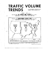 Traffic Volume Trends August 1972