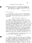 Interstate Commerce Commission Report of the Accident  Investigation Occurring on the LOUISVILLE AND NASHVILLE RAILROAD SHIRLEY IL
