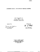 Auditory fatigue  influence of mental factors