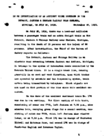 Interstate Commerce Commission Report of the Accident  Investigation Occurring on the DETROIT JACKSON AND CHICAGO RAILWAY CHELSEA MI