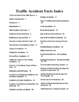 Kentucky Traffic Accident Facts 1995