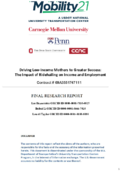 Driving LowIncome Mothers to Greater Success The Impact of Ridehailing on Income and Employment