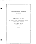 Interstate Commerce Commision Report of the Accident  Investigation Occuring on the ATLANTIC COAST LINE RAILROAD ONEAL GA