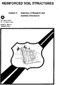 Reinforced soil structures Volume II Summary of research and systems information