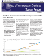 Trends in Personal Income and Passenger Vehicle Miles