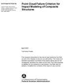 Point Cloud Failure Criterion for Impact Modeling of Composite Structures