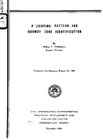 A Lighting Pattern For Runway Zone Identification