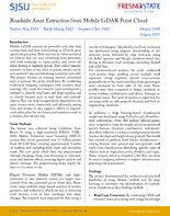 Roadside Asset Extraction from Mobile LiDAR Point Cloud Summary
