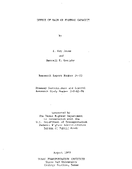 Effect of Rain on Freeway Capacity