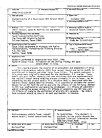 Implementation of a MezzoLevel HOV Carpool Model for Texas