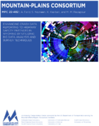 Enhancing Crash Data Reporting to Highway Safety Partners in Wyoming by Utilizing Big Data Analysis and Survey Techniques