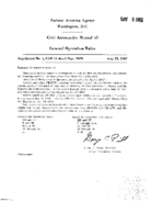 CAM 43 Supplement No 4  CAM 43 dated Sept 1959  Revision To CAM 43