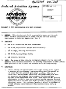 AC 231 Type Certification Spin Test Procedures