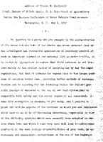 Address of Thomas H MacDonald  before the Eastern Conference of Motor Vehicle Commissioners