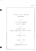 Interstate Commerce Commision Report of the Accident  Investigation Occuring on the CHICAGO BURLINGTON AND QUINCY RAILROAD KEENESBURG CO