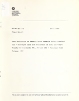 Cost Evaluation of Federal Motor Vehicle Safety Standard 210  Passenger Cars and Evaluation of Cost and Weight Trends for Standards 201 203 and 204  Passenger Cars Volume III