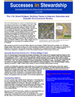 Successes in Stewardship  The 11th Street Bridges Building Teams to Improve Outcomes and Expedite Environmental Review