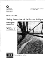 Safety Inspection of InService Bridges Participant Notebook