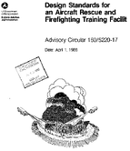 AC 150522017 Design Standards for An Aircraft Rescue and Firefighting Training Facility