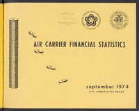 Air Carrier Financial Statistics 3rd Quarter 1974