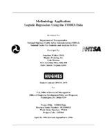 Methodology Application Logistic Regression the Using CODES Data