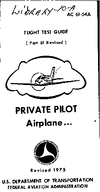AC 6154A Flight Test Guide  Private Pilot  Airplane