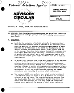 AC 916 Water Slush and Snow on the Runway