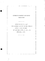 Interstate Commerce Commision Report of the Accident  Investigation Occuring on the NORTHERN PACIFIC RAILWAY SENTINEL BUTTE ND