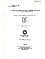 Air Traffic Control Experimentation and Evaluation with the NASA ATS6 Satellite  Volume 4 Data Reduction and Analysis Software