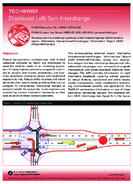 Displaced LeftTurn Interchange  techbrief