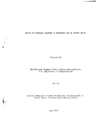 Review of Programs Designed to Encourage Use of Safety Belts